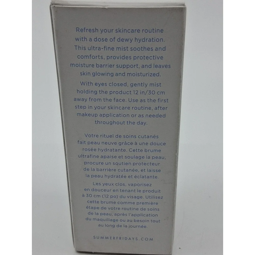 Summer Fridays Jet Lag Skin Soothing Hydration Mist 50 ml / 1.7 fl oz